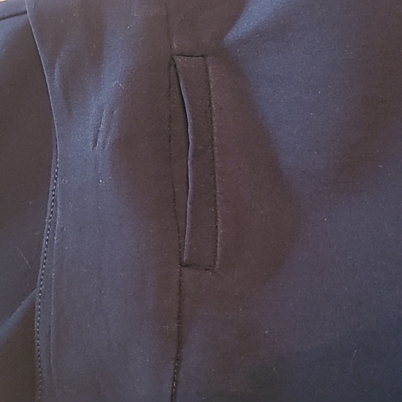 Talbots black pull on pants with spandex  Sz 8 - Picture 8 of 9